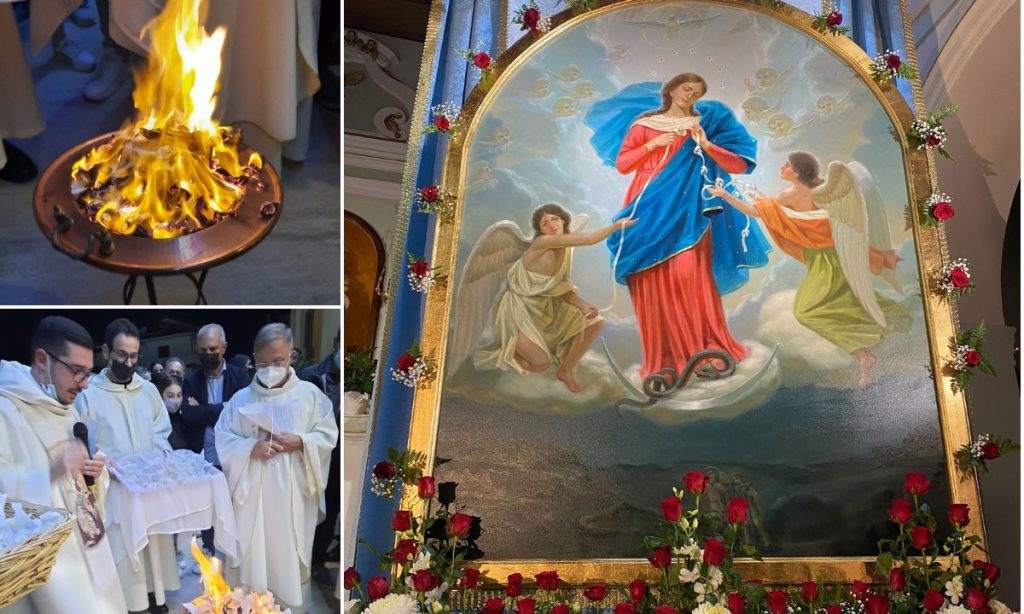 Quando Si Festeggia La Madonna Che Scioglie I Nodi Favelloni si prepara per festeggiare la Madonna che scioglie i nodi: il