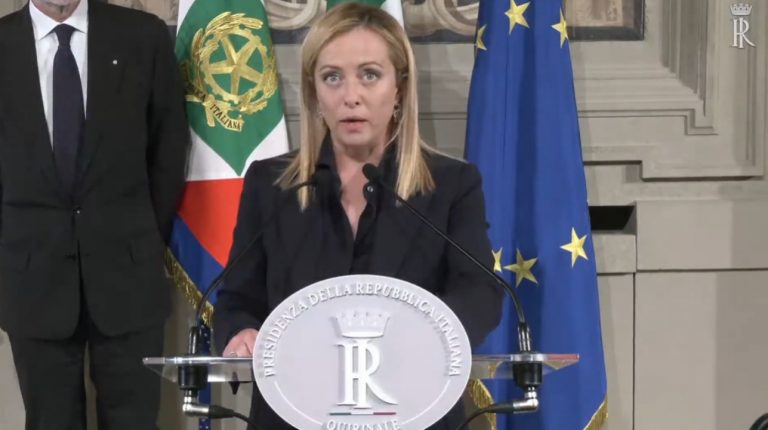 Nuovo Governo, Meloni presenta la squadra: tutti i ministri