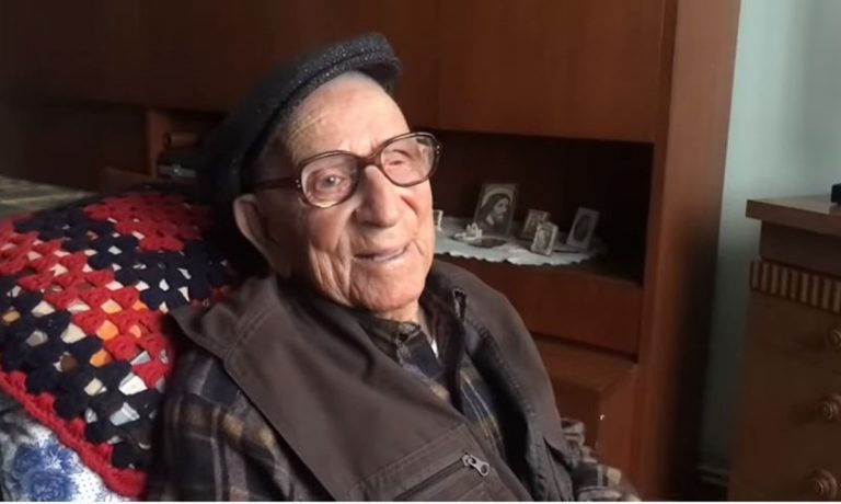 Simbario, Vincenzo Nardi ha compiuto 110 anni: è il più longevo della Calabria – Video