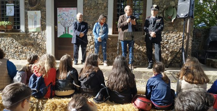 L’albero di Falcone mette radici alla fattoria didattica “La Goccia” di Vibo – Video