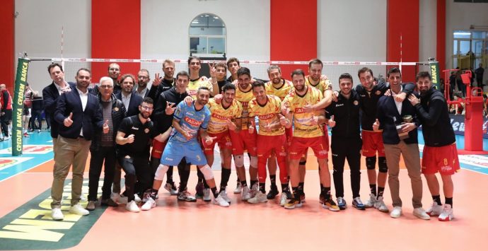 Volley A/2: sesta vittoria per la Tonno Callipo che rimane prima in classifica