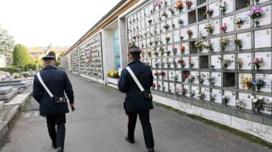 Lavori abusivi al cimitero di Gerocarne, i carabinieri sequestrano un loculo