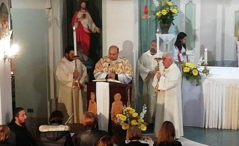 Favelloni in festa, il giovane Francesco Colaci ordinato diacono