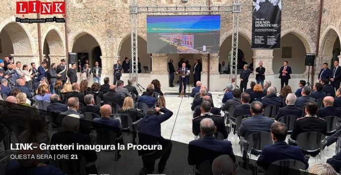 Nuova Procura di Catanzaro, l’evento dell’inaugurazione su LaC Tv