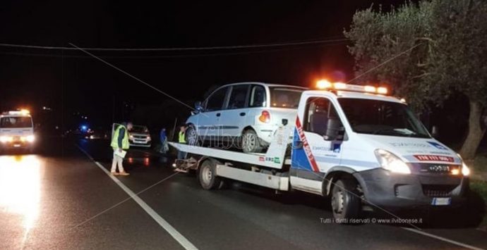 Incidente stradale a Vibo, scontro tra auto con due feriti