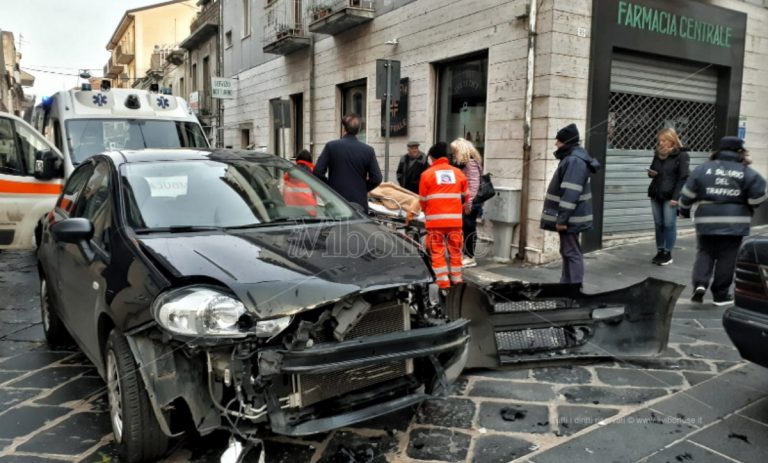 Incidente a Vibo, un ferito trasferito in ospedale