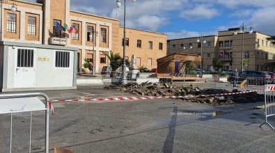 Da Piazza Municipio a largo Spogliatore, disagi e cantieri aperti a Vibo alle porte del Natale