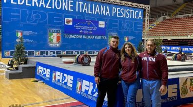 Campionati di pesistica, bronzo per l’atleta delle Fiamme oro Vibo