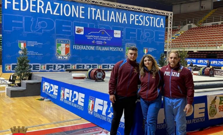 Campionati di pesistica, bronzo per l’atleta delle Fiamme oro Vibo