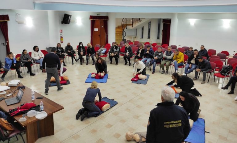 Rombiolo, concluso il corso per l’uso del defibrillatore e il primo soccorso