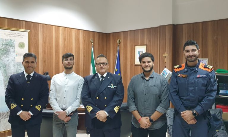 Dal Nautico di Pizzo all’Università di Messina, due studenti in tirocinio alla Capitaneria di Vibo Marina