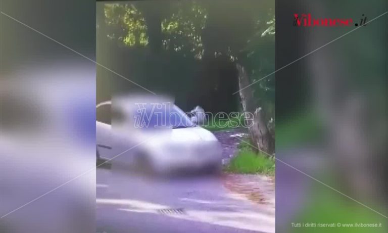 Vibo: automobilista beccato dalle foto trappole installate dal Comune mentre lancia un sacchetto – Video