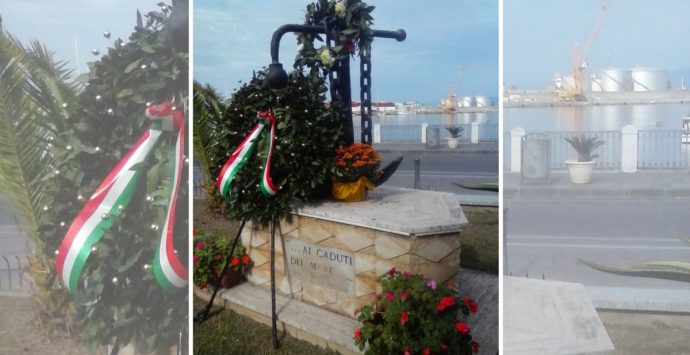Giornata unità nazionale, Vibo Marina omaggia i caduti del mare -Video