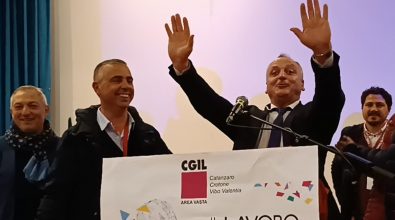 Cgil: Enzo Scalese rieletto segretario dell’Area Vasta Catanzaro-Crotone-Vibo