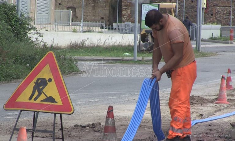 Fibra Ottica a Vibo, divieto di sosta su oltre dieci vie del centro