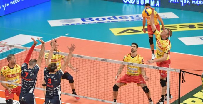 Volley, la Tonno Callipo cade in trasferta: persa la sfida con Bergamo