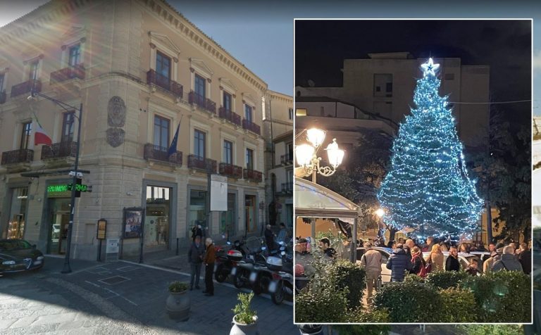 Donato dal Comune di Mongiana l’albero di Natale di Catanzaro