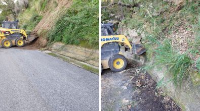 Riaperta la strada Parghelia-Zaccanopoli, era stata chiusa per il crollo di un muretto