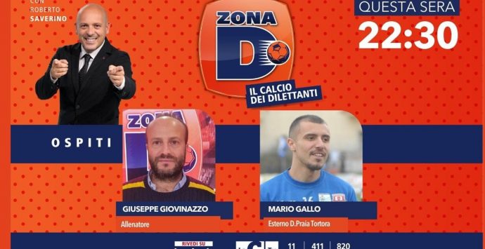 L’allenatore Giovinazzo e l’esterno Gallo ospiti del programma Zona D: stasera su LaC Tv