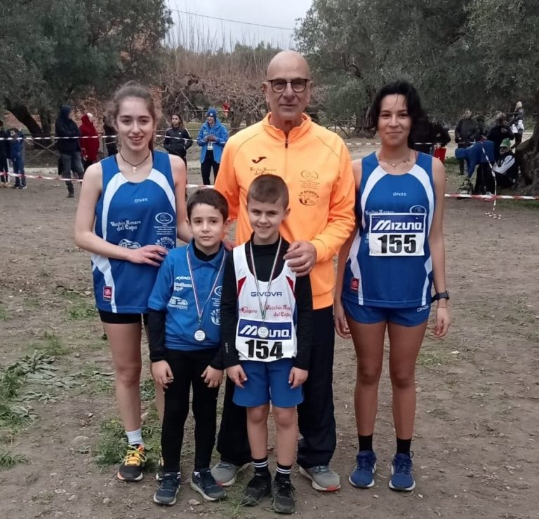 Corsa campestre, bella affermazione della “Conoscere Jonadi” a Roccelletta di Borgia