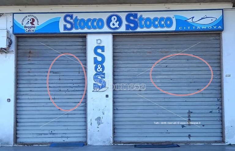 Colpi di pistola a Vibo contro le saracinesche di “Stocco & Stocco”, indagini in corso