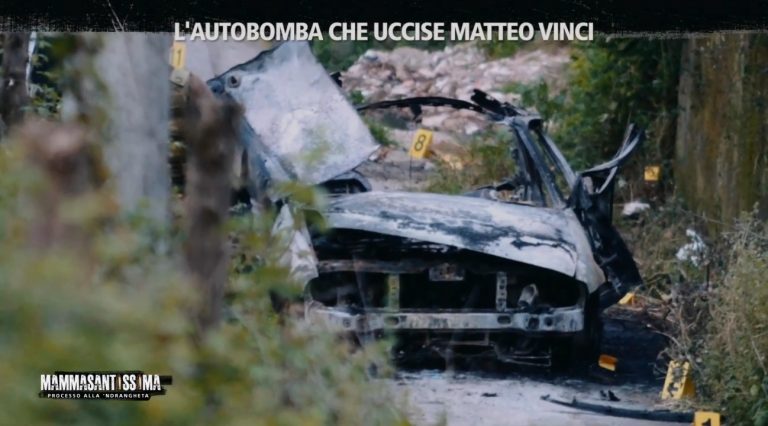 «Non un attentato mafioso»: la sentenza dell’autobomba di Limbadi che uccise Matteo Vinci- Video