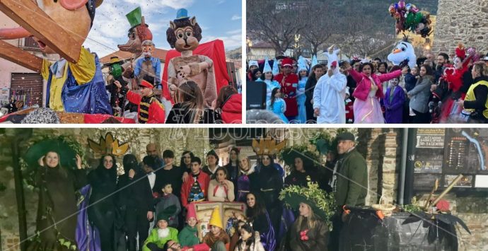 Nicotera si riempie di colori e mascherine per la sfilata di Carnevale – Video