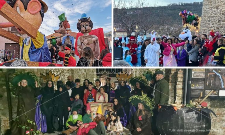 Nicotera si riempie di colori e mascherine per la sfilata di Carnevale – Video