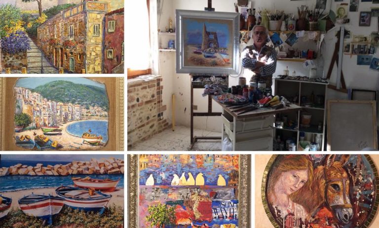 La pittura “mediterranea” e l’essenza della Calabria nei quadri del maestro Fantasia