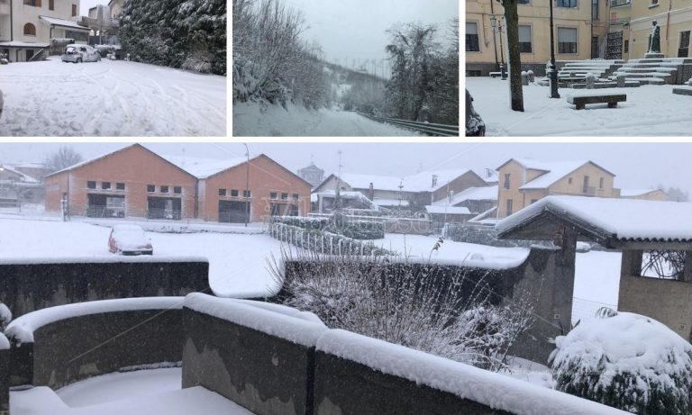 Neve e freddo anche nel Vibonese: Serre imbiancate e forti venti sulla costa -Video