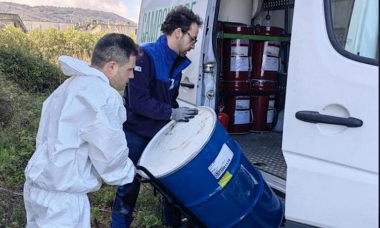 Discarica nell’ex Cgr di Porto Salvo, avviate le operazioni di smaltimento dei rifiuti tossici
