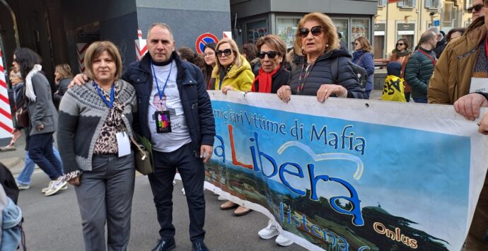 La testimonianza dei genitori di Filippo Ceravolo alla marcia in memoria della vittime di mafia