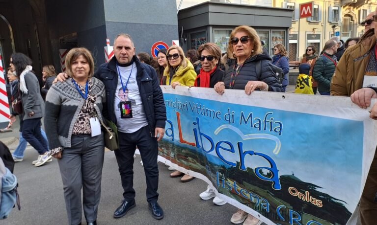 La testimonianza dei genitori di Filippo Ceravolo alla marcia in memoria della vittime di mafia