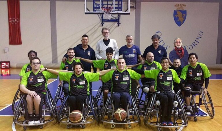 Sport e disabilità, medico vibonese a capo di una squadra di basket in carrozzina a Torino