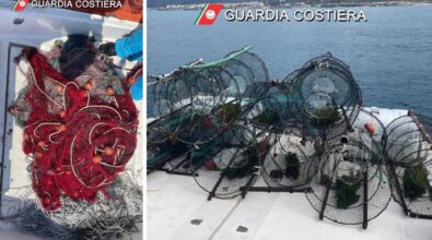Pesca illegale, sequestri della Capitaneria di Vibo Marina e multe per seimila euro