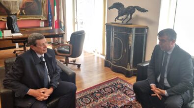 Vibo, visita del nuovo prefetto Grieco al presidente della Provincia L’Andolina