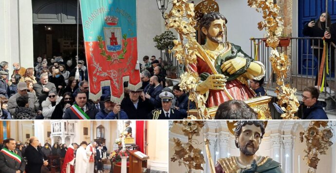 Fede e tradizione, a Francavilla boom di presenze per la festa di San Foca