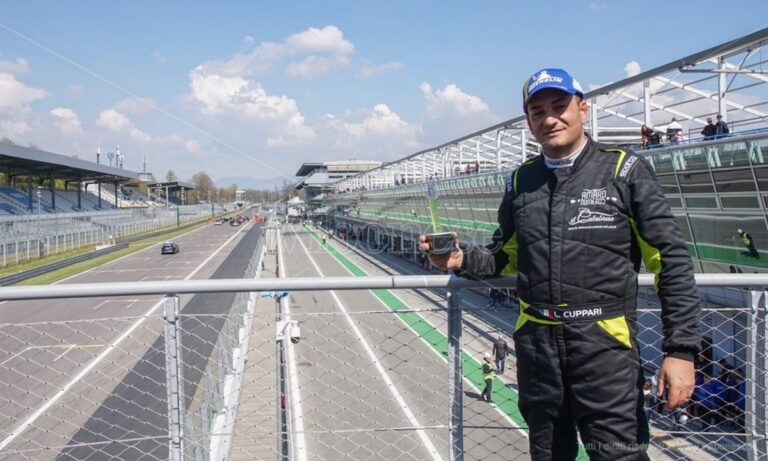Leonardo Cuppari, il pilota Vibonese sul podio del campionato di Coppa Italia turismo