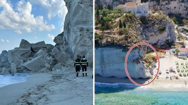 Tropea, crollo costone: Piserà scrive al prefetto affinché venga interdetta l’area