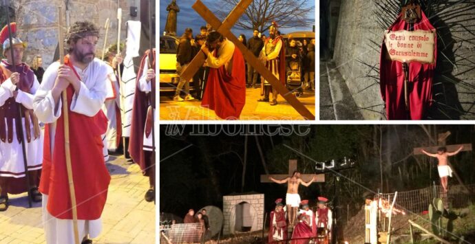 Comerconi, serata ricca di emozioni con la Via crucis animata per le vie del paese