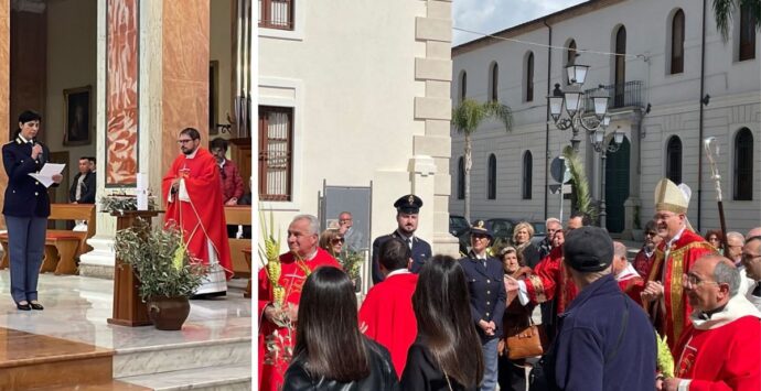 La polizia consegna l’olio del “Giardino della memoria di Capaci” alla Diocesi di Mileto