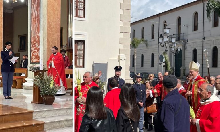 La polizia consegna l’olio del “Giardino della memoria di Capaci” alla Diocesi di Mileto