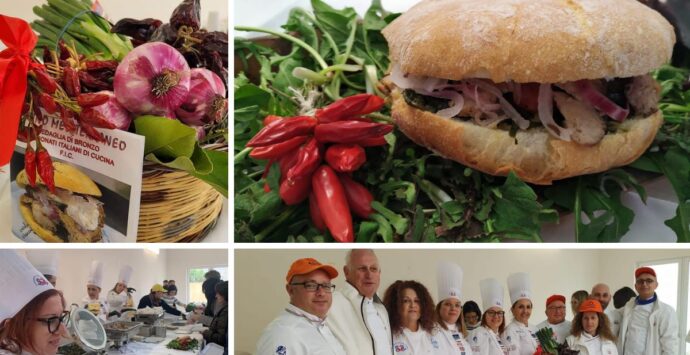 Il panino Mediterraneo premiato ai Campionati nazionali di cucina sbarca a Zambrone 