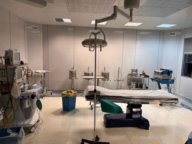 Ospedale Serra: sale operatorie «tra le più attrezzate» mai entrate in funzione