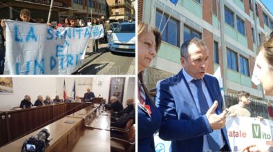 Da Nicotera a Vibo cittadini e associazioni in campo per rivendicare il diritto alla salute – Video