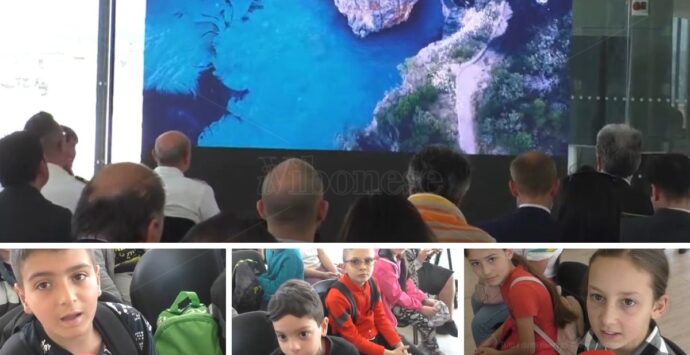 Educare per amare, gli studenti del “Vespucci” di Vibo Marina al convegno sulla tutela del mare -Video