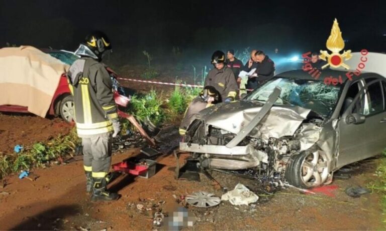 Incidente stradale nel Cosentino: un morto e due feriti