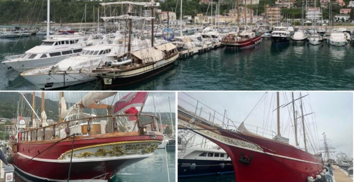 Due vele storiche ospitate nel Porto di Vibo Marina