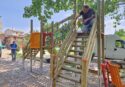 Mileto, proseguono i lavori di realizzazione dei nuovi parchi giochi