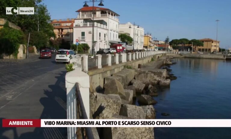 Vibo Marina: miasmi al porto e scarso senso civico – Video